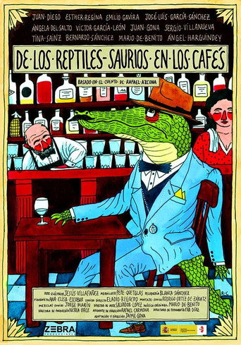 De los reptiles-saurios en los cafés movie poster