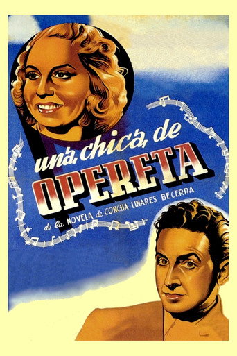 Una chica de opereta movie poster