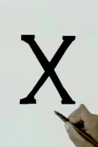 The Letter X movie poster