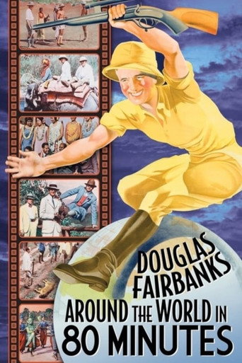Around the World in 80 Minutes with Douglas Fairbanks movie poster