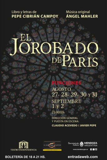 El jorobado de Paris movie poster