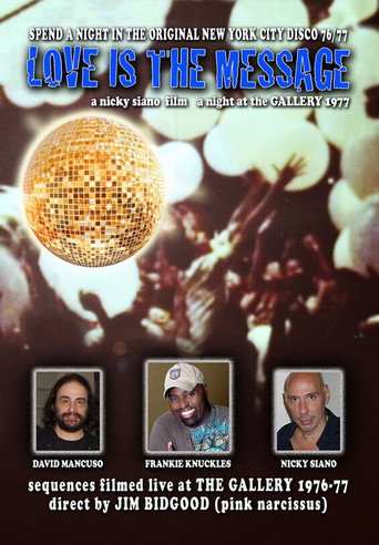 Love Is the Message: A Night at the Gallery movie poster