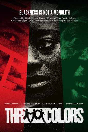 Three Colors: Pan-African movie poster
