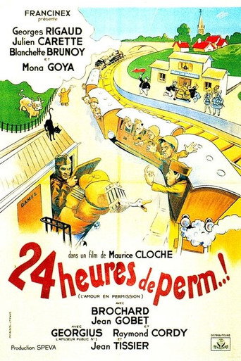 Vingt-quatre heures de perm' movie poster