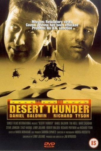 Desert Thunder movie poster