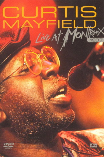 Curtis Mayfield - Live at Montreux 1987 movie poster