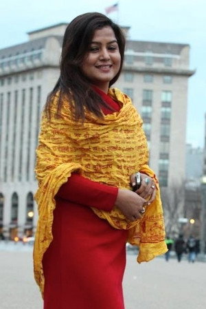 Rekha Thapa portrait