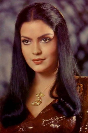 Zeenat Aman portrait