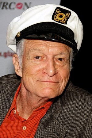 Hugh Hefner portrait