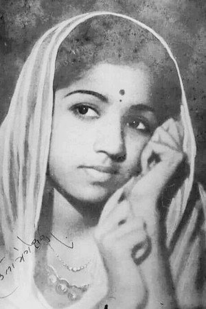 Lata Mangeshkar portrait