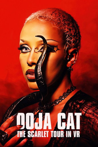 Poster for Doja Cat: The Scarlet Tour in VR
