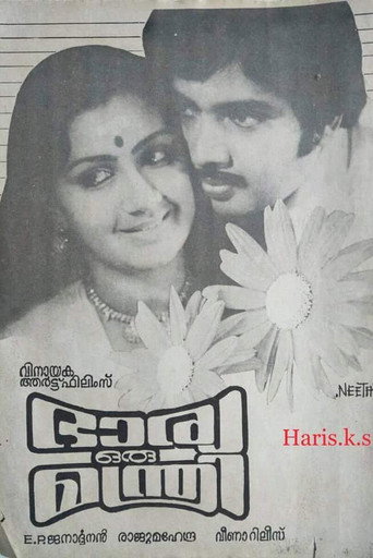 Poster for Bharya Oru Manthri