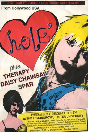 Poster for Hole: Live at The Lemon Grove (Exeter, 1991)