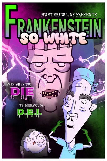 Poster for Frankenstein So White
