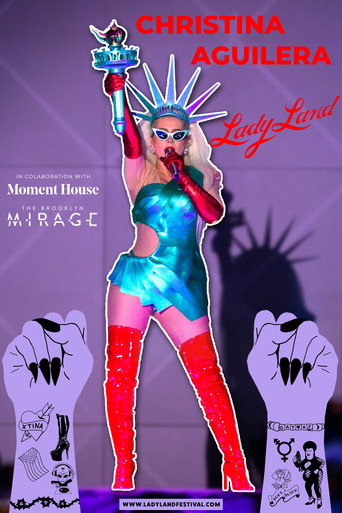 Poster for Christina Aguilera: Live At LadyLand Festival