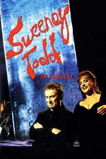 Sweeney Todd: The Demon Barber of Fleet Street in Concert movie poster