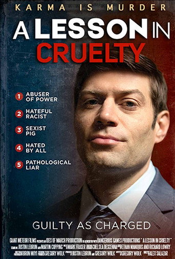 Poster for A Lesson in Cruelty
