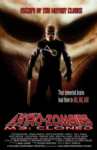 Astro-Zombies M3: Cloned movie poster