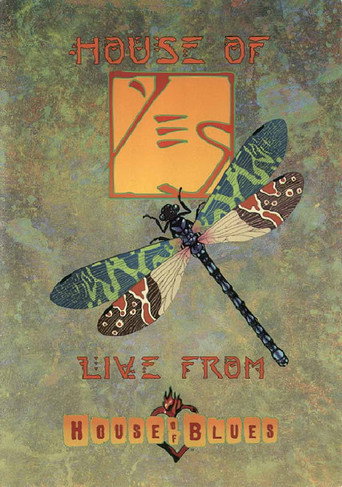 Yes - House Of Yes - Live At The House Of Blues movie poster