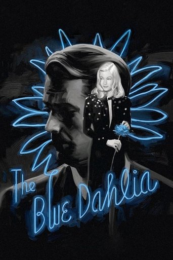 Poster for The Blue Dahlia