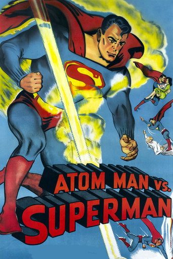 Atom Man vs. Superman movie poster