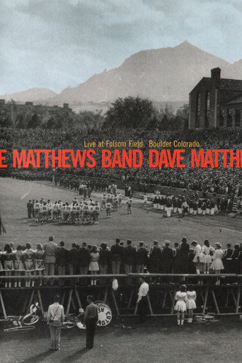 Dave Matthews Band: Live at Folsom Field movie poster