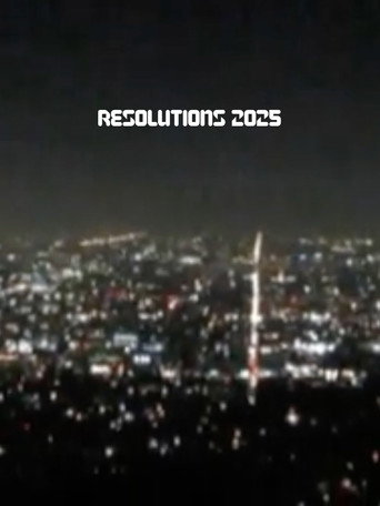 Poster for Resolutions 2025