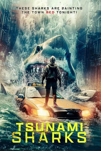Poster for Tsunami Sharks
