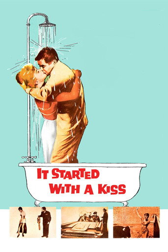 It Started with a Kiss movie poster